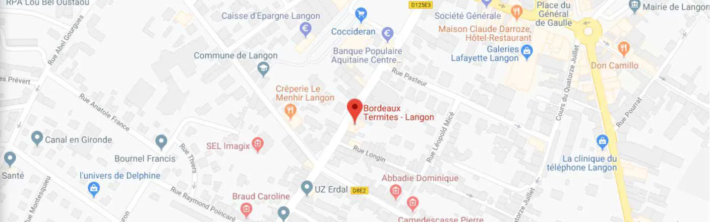 Langon-termites-map-google